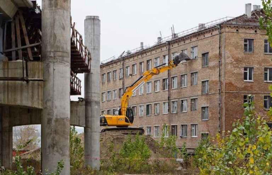 общежитие, снос
