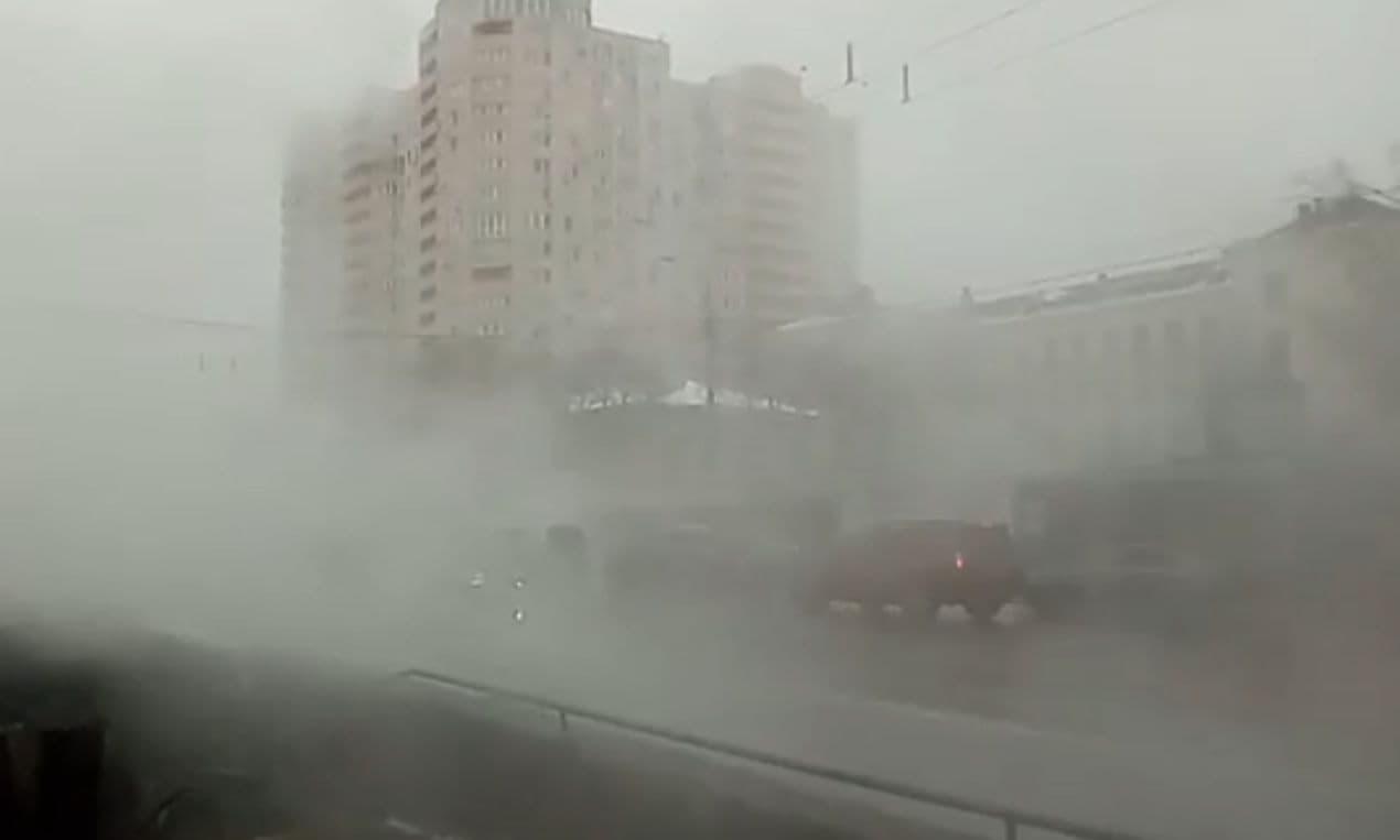 Прорыв трубы Лобановского