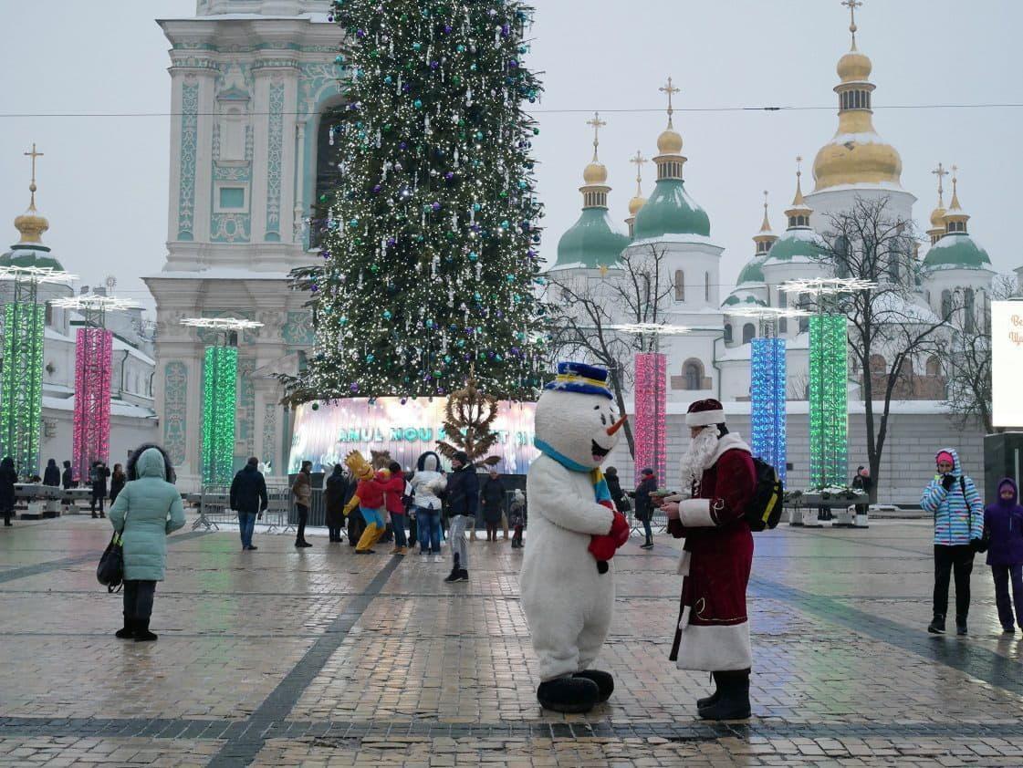София, новый год
