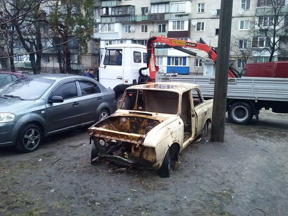 Брошенное авто