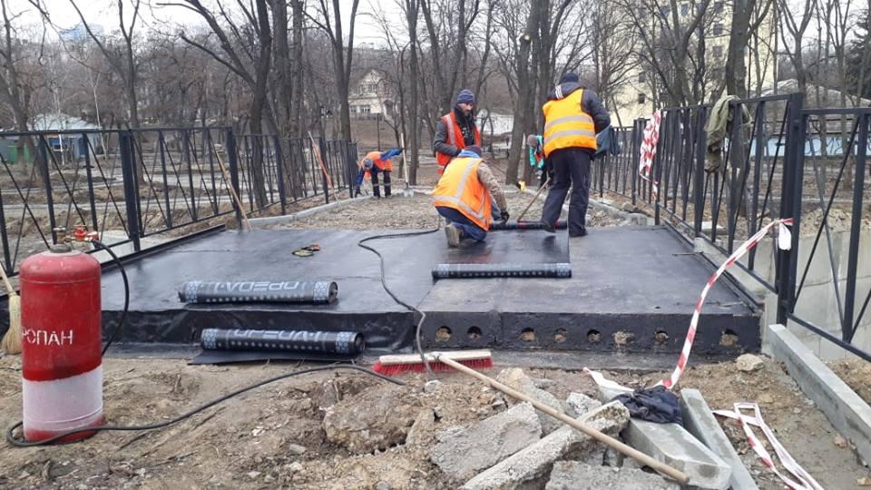 Куреневский парк, реконструкция