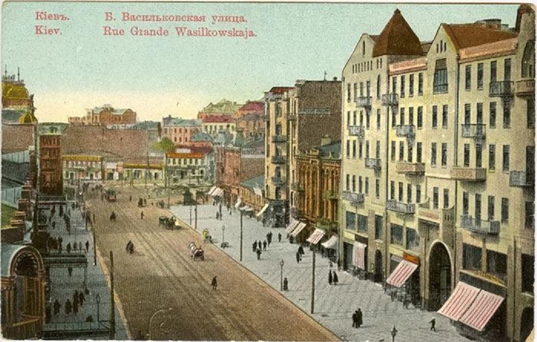 Вид на ул. Б. Васильковскую