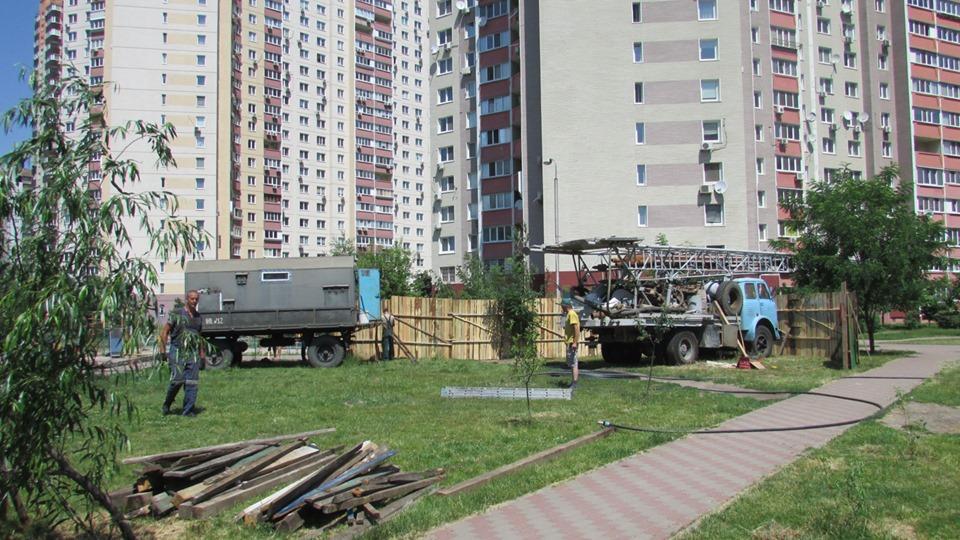 бювет, строительство