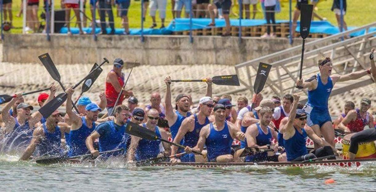 Киевляне завоевали 8 наград на чемпионате Европы по гребле на лодках «Дракон»