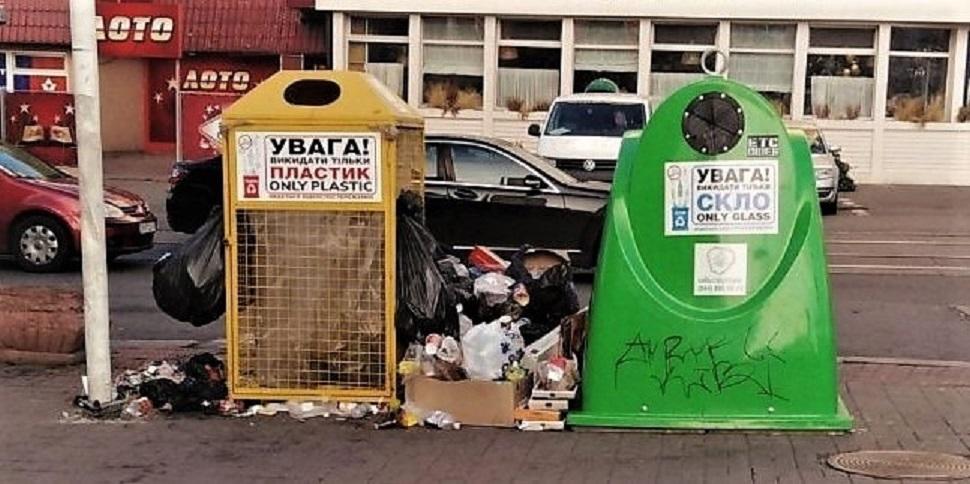 контейнеры для раздельного сбора бытовых отходов