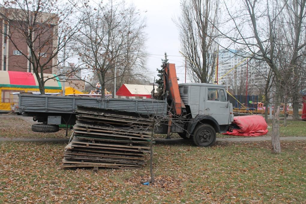 фонтан, парк Деснянский