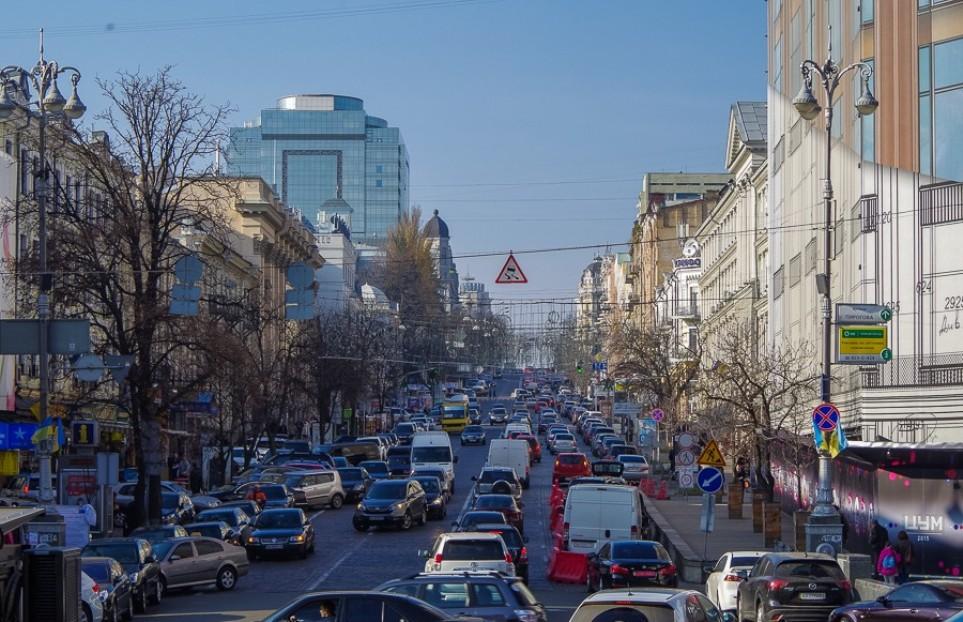 Улица Хмельницкого Киев