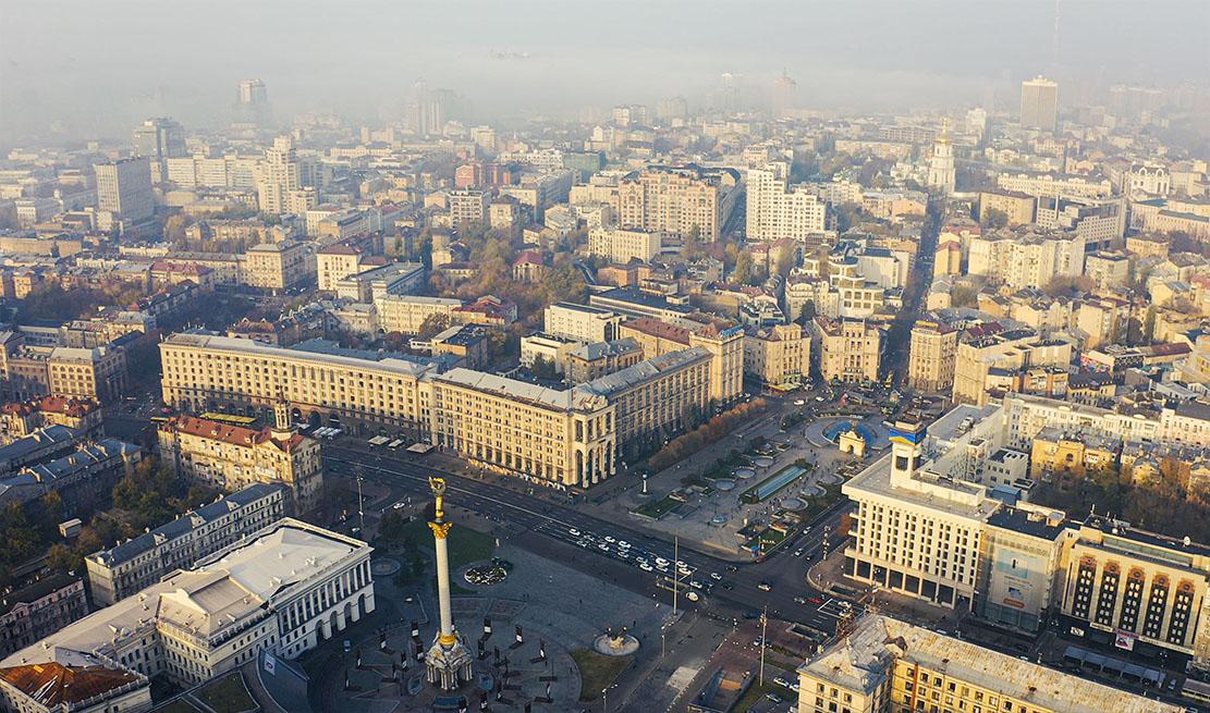 киев с высоты