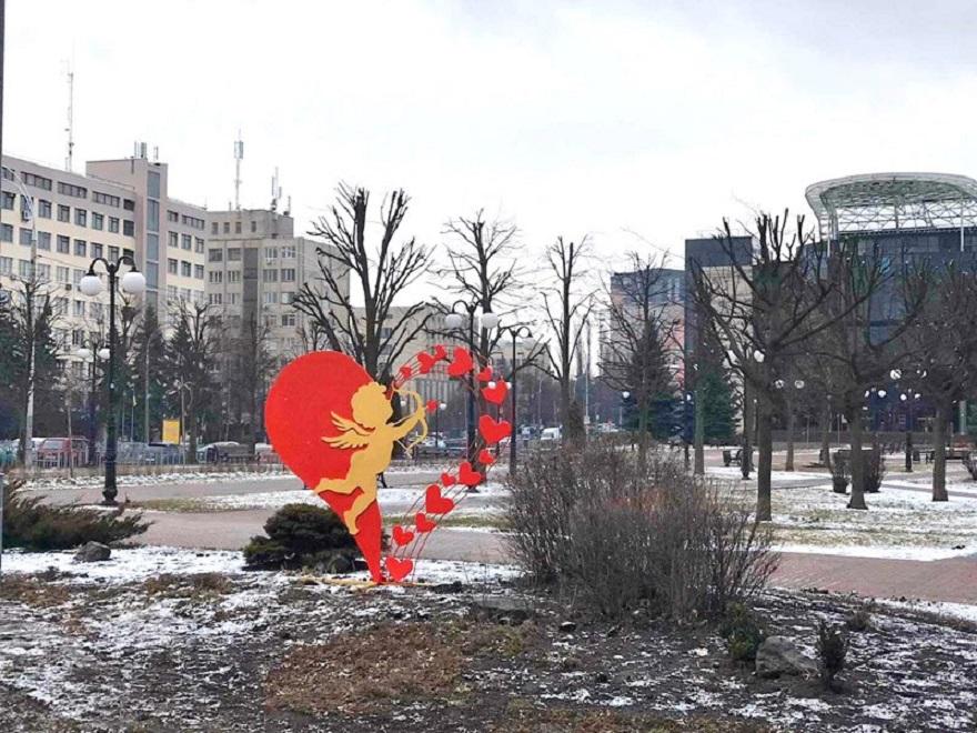 купидон, сердце