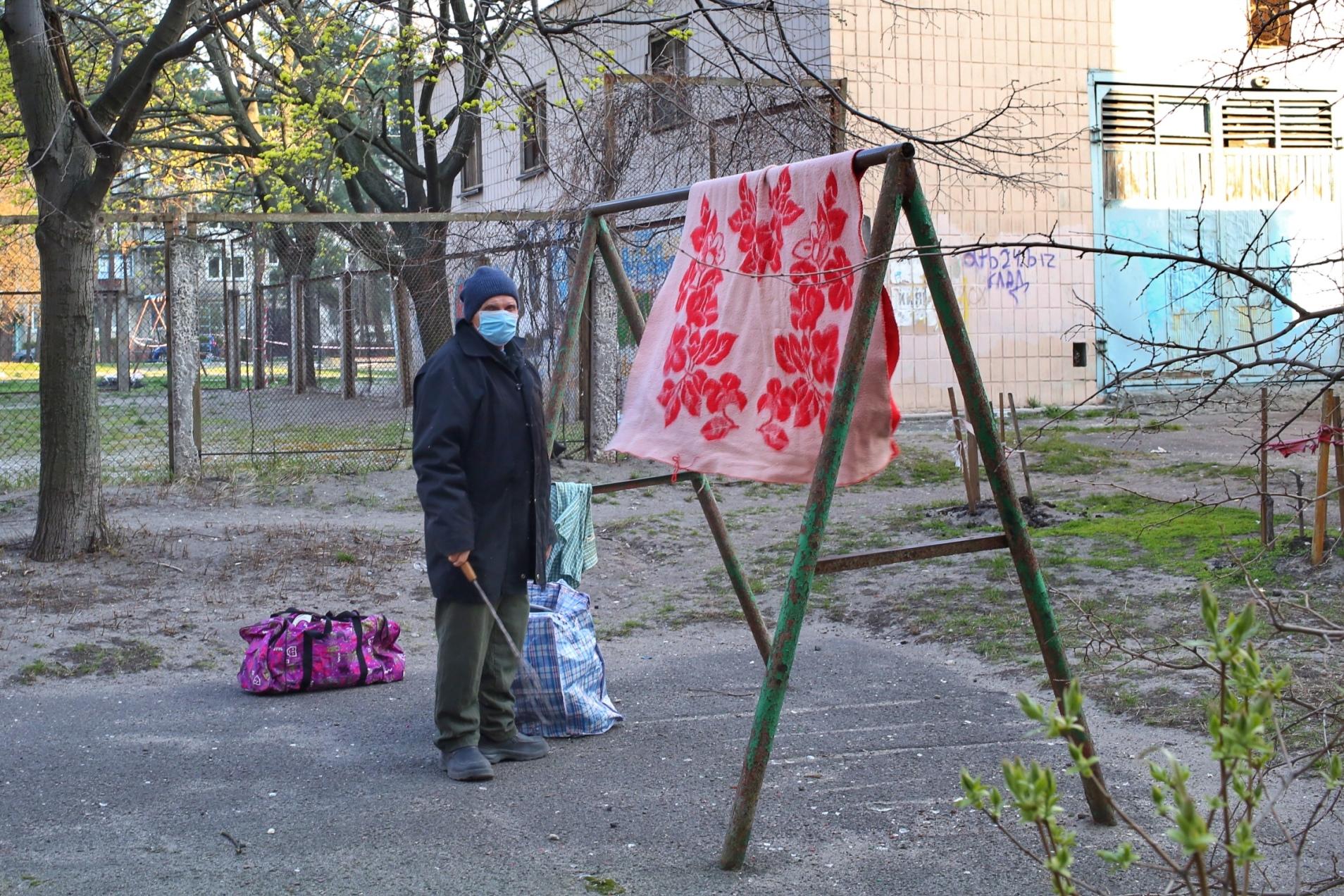 Карантин Киев люди