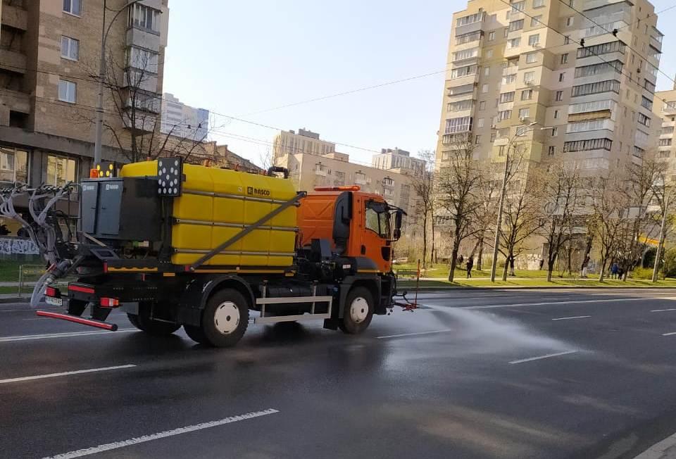 Дезинфекция улиц