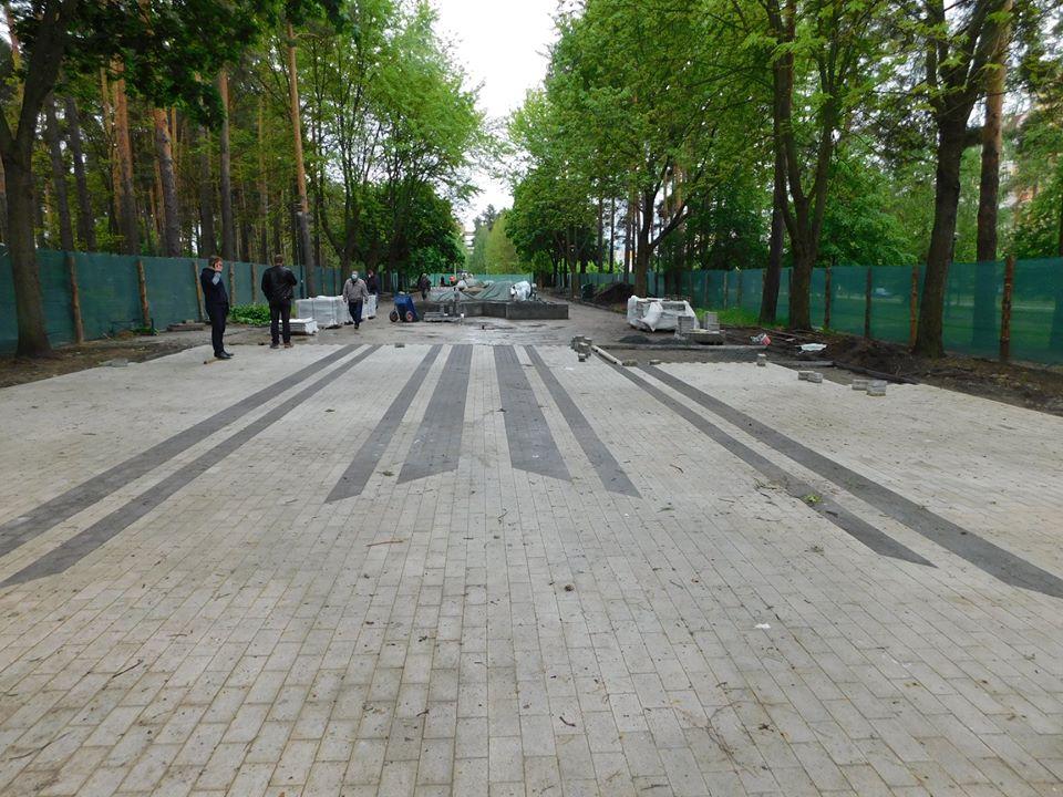 реконструкція, парк, Славутич