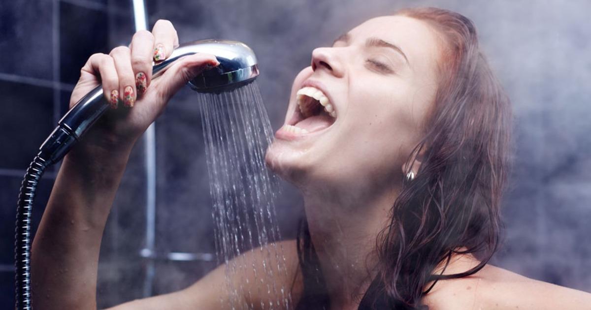 горячая вода, душ