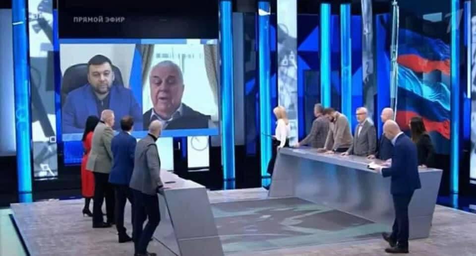 Кравчук говорив з терористом Пушиліним в ефірі каналу «Росія 1» – що на це каже речник ТКГ