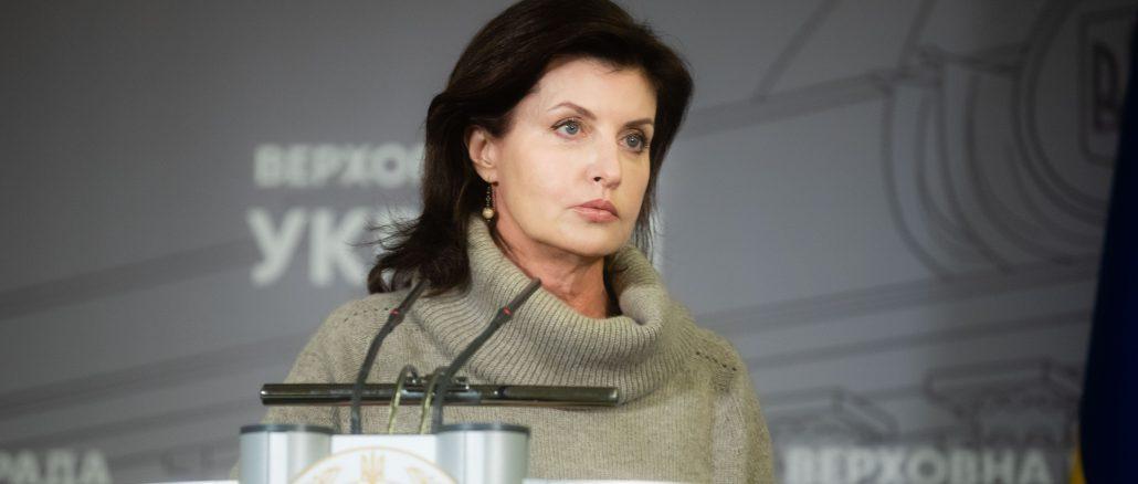 Україна не може використовувати вакцину країни-агресора – Марина Порошенко
