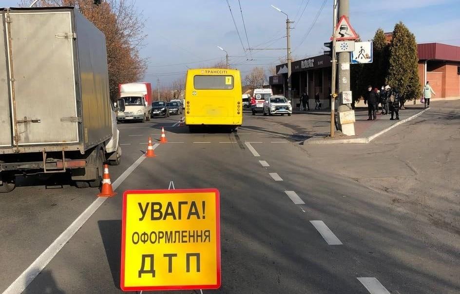 У Білій Церкві маршрутка наїхала на 11-річну дівчинку