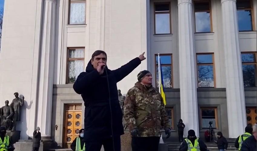 Учасників мітингу проти вакцинації звинуватили в антисемітизмі (ВІДЕО)