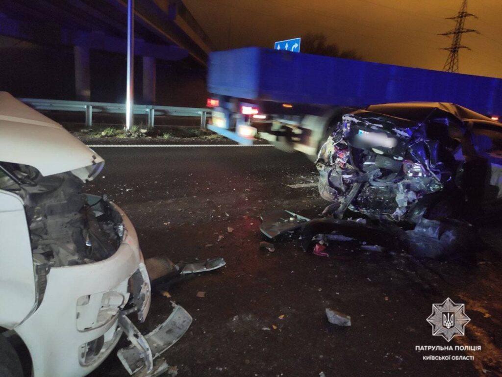 На броварській Об’їзній  – автотроща, постраждало п’ятеро осіб