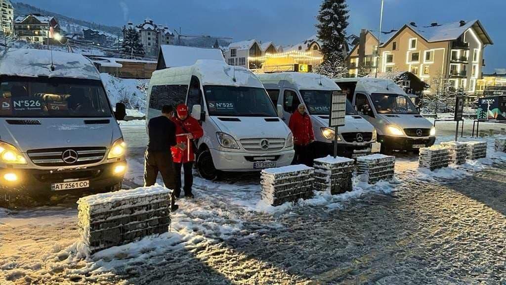Маршрутка Буковель шатл
