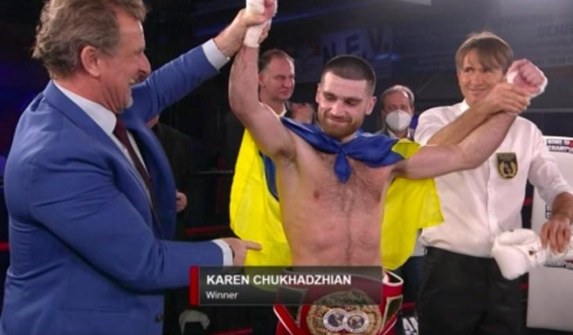 Українcький боксер Чухаджян став володарем титулу IBF Inter-Continental