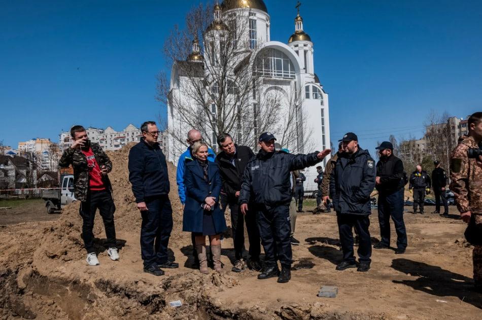 американські конгресмени у бородянці