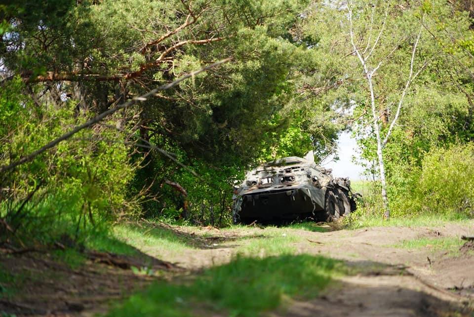 підбитий російський танк