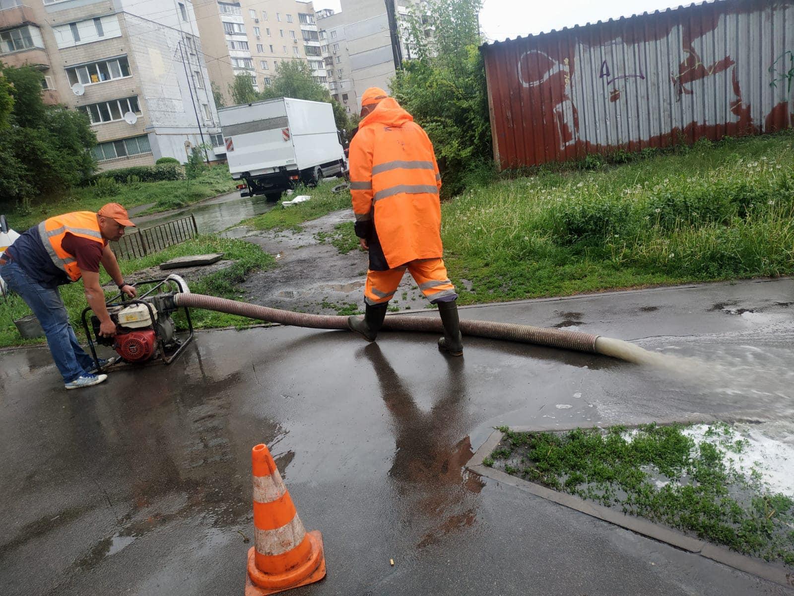 дощ зливостоки гідрослужби