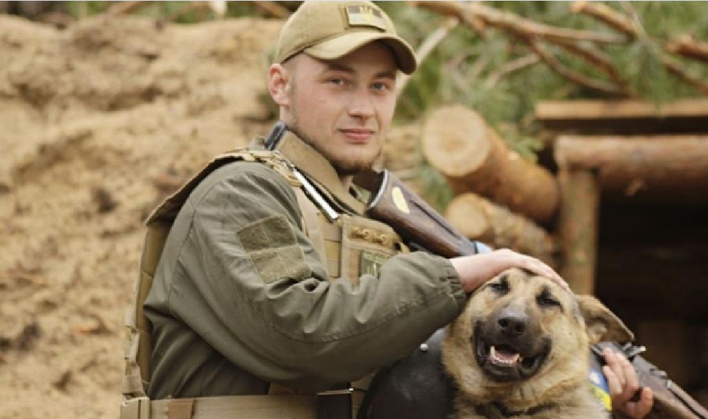 Нацгвардійці на Київщині показали свого чотирилапого Фауста (ФОТО)