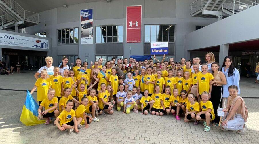 Дитяча збірна українських мажореток відкрила Чемпіонат Європи
