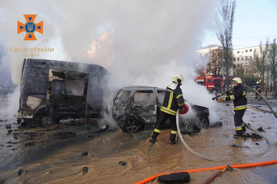ракетний удар по києву