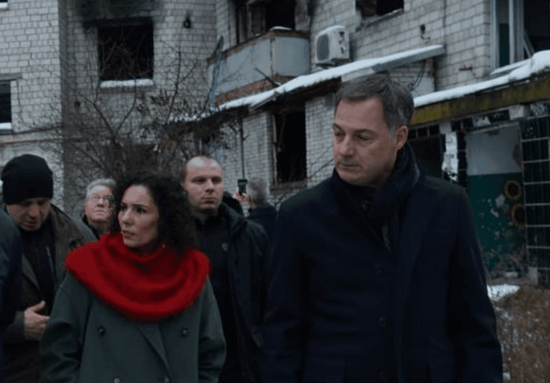 Прем’єр-міністр Бельгії побував у зруйнованих містах Київщини (ФОТО)