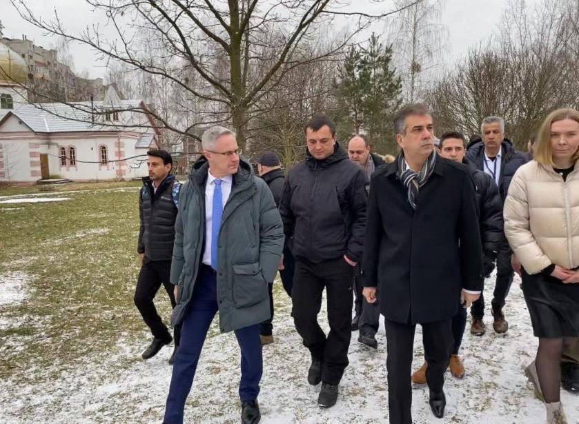 Глава МЗС Ізраїлю приїхав у Бучу