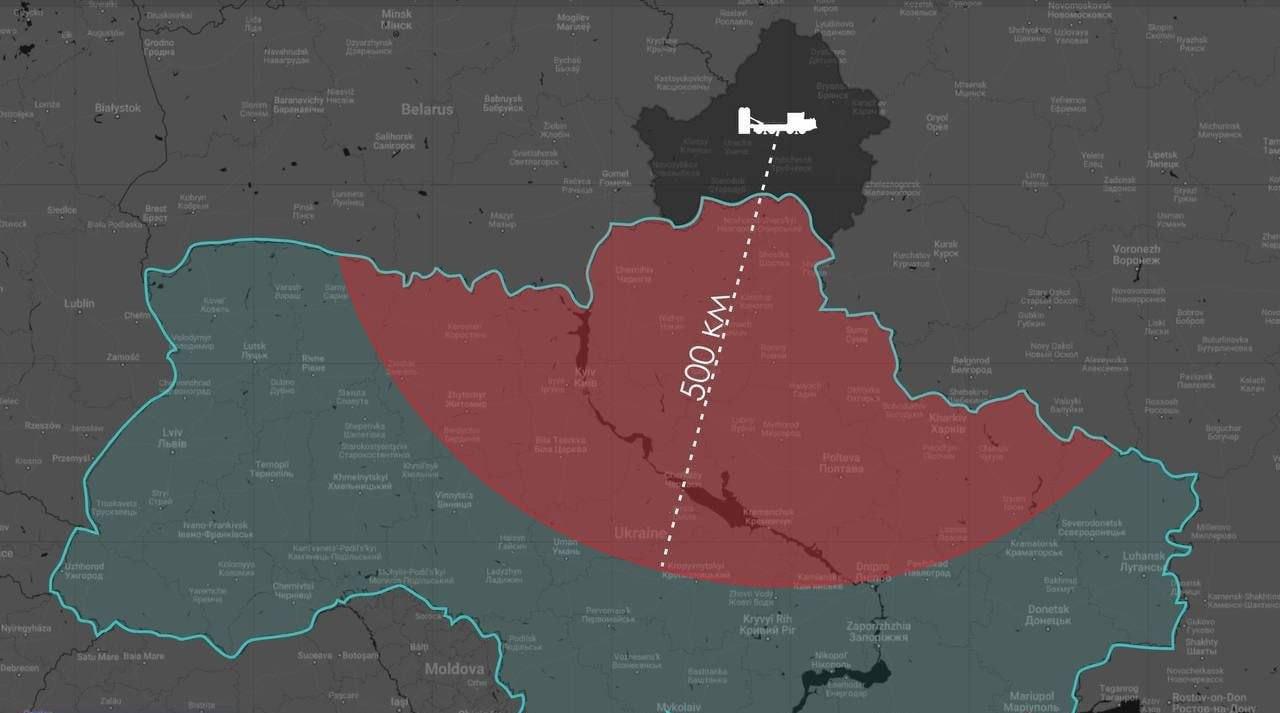 Київщина в зоні ризику: Росія навезла ракет під Брянськ