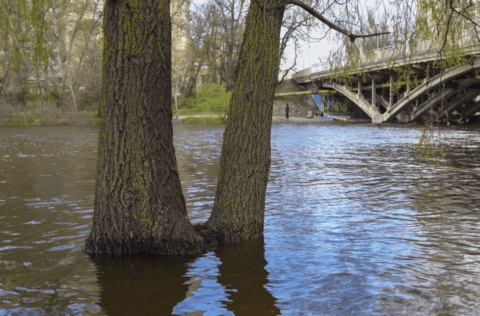 Паводок у Києві: вода у Дніпрі продовжує прибувати