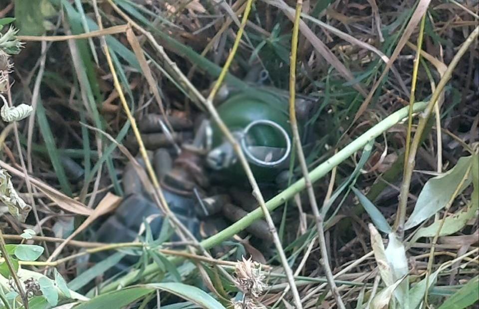 У Святошинському районі чоловік, вигулюючи песика, виявив вибухівку