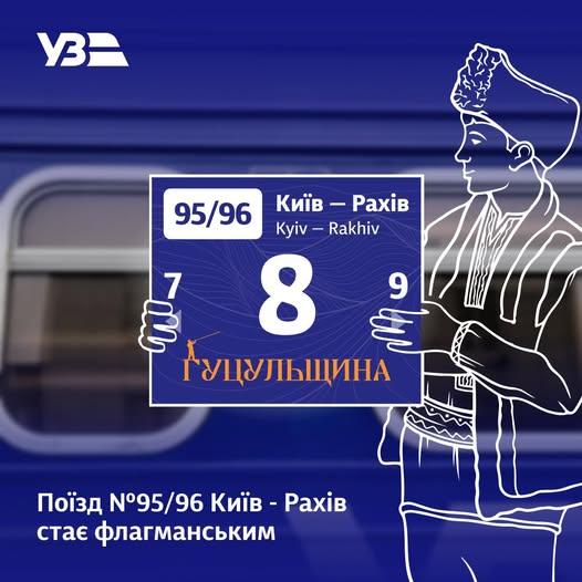 флагманський поїзд гуцульщина