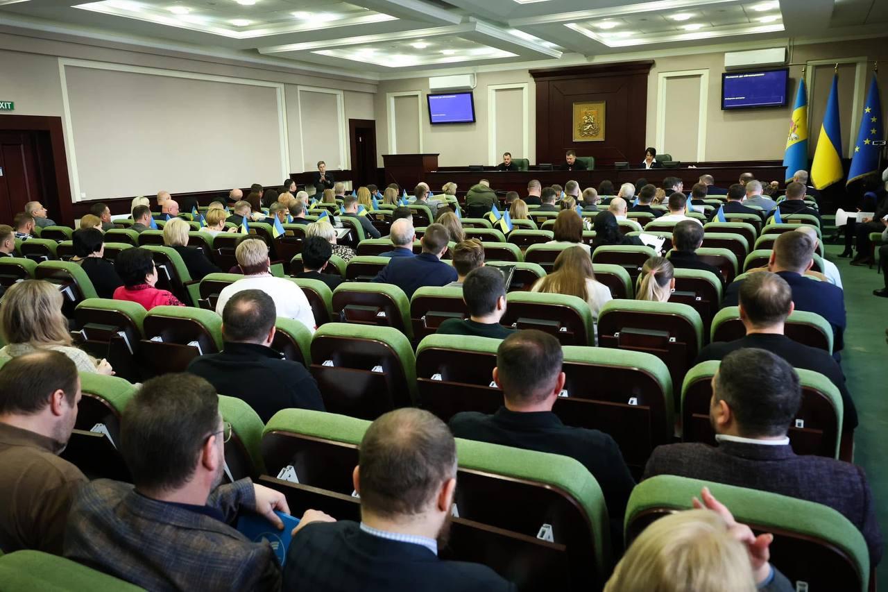 Київська облрада ухвалила звернення на підтримку президента Володимира Зеленського