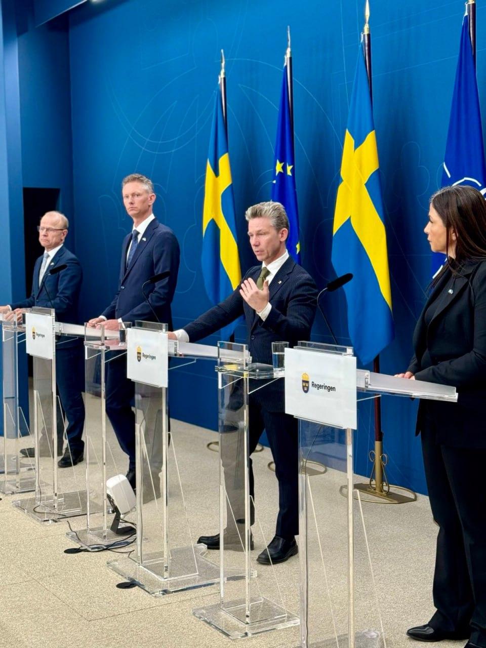 Швеція передасть Україні рекордний пакет військової допомоги на 1,6 мільярда доларів