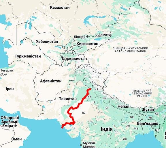 Збройний інцидент між Пакистаном і Індією: обстріли на лінії розмежування