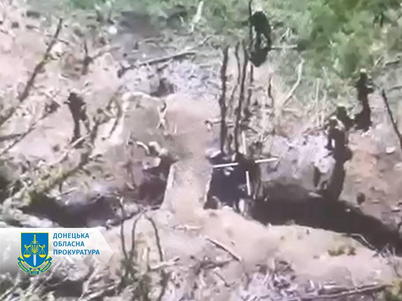 російські війська стратили трьох полонених українських військових на Донеччині