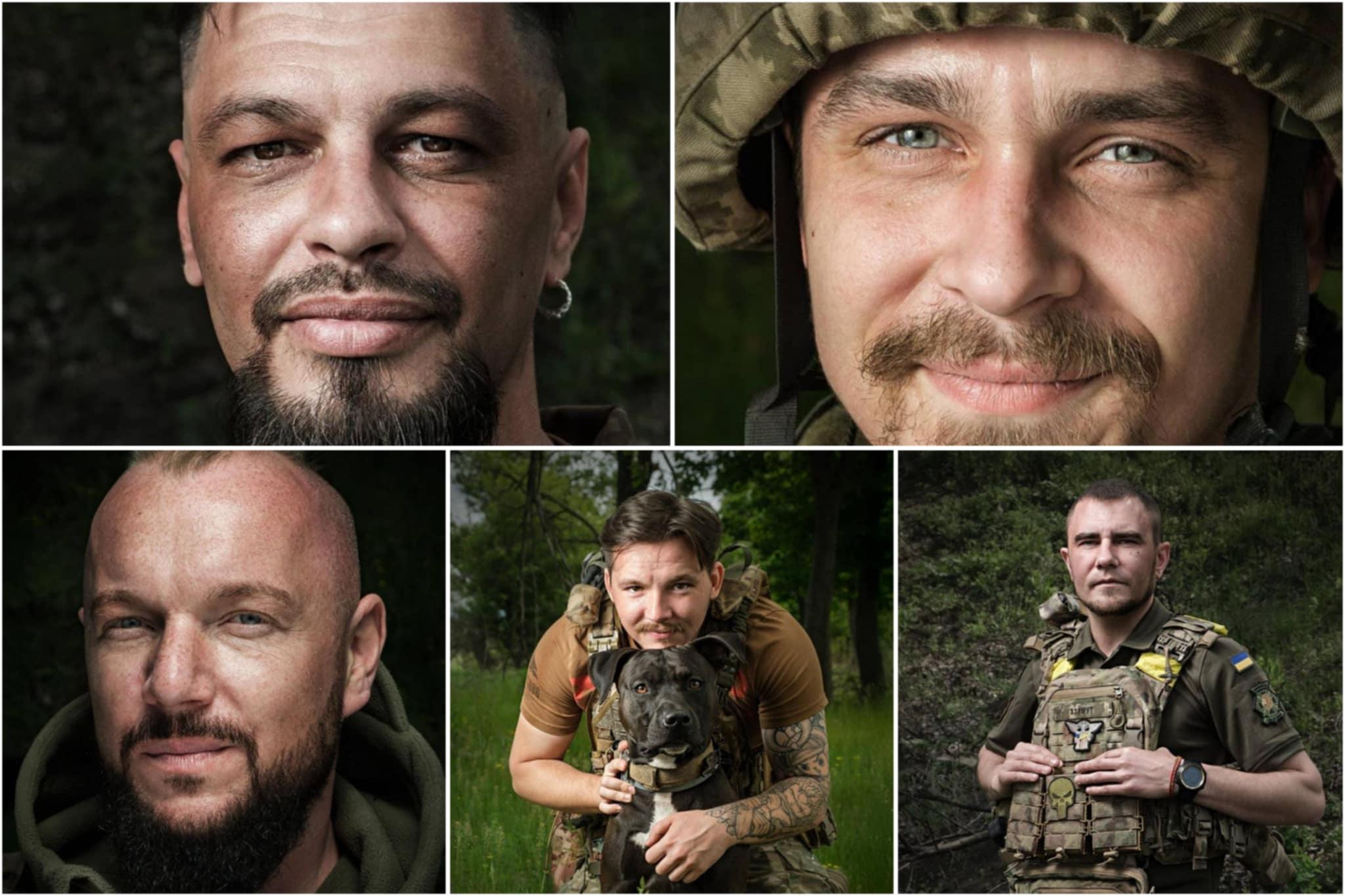 Обличчя воїнів — прості, щирі, втомлені: у світлинах