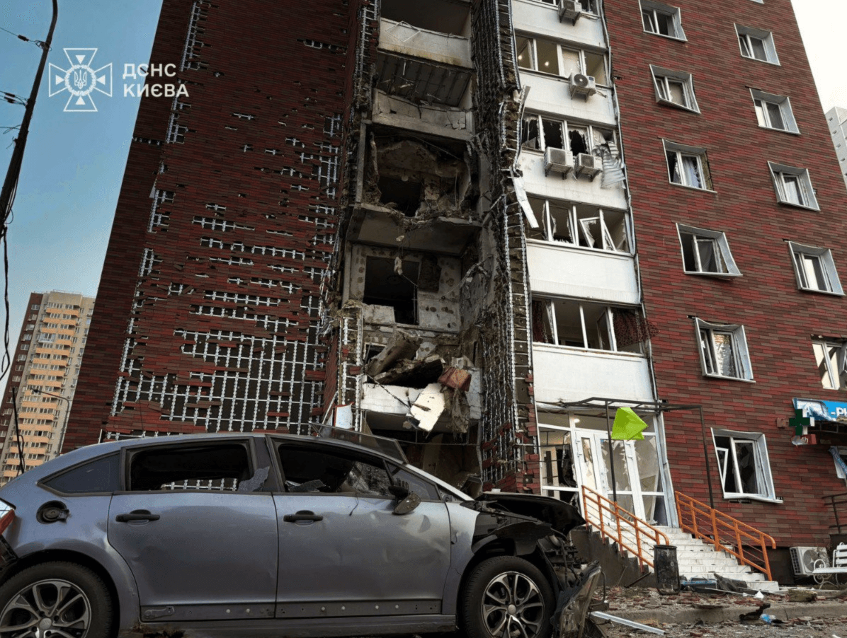 На Оболоні працює координаційний штаб для постраждалих від нічної атаки
