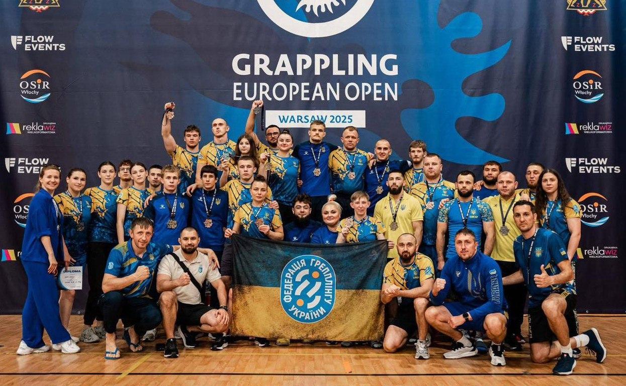 Збірна України з грепплінгу — найсильніша у Європі