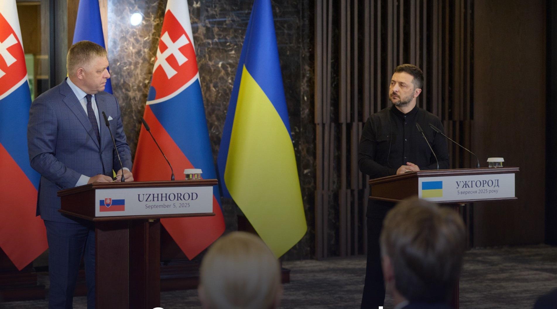 У нас дійсно діаметрально різні точки зору: заяви Зеленського і Фіцо після зустрічі