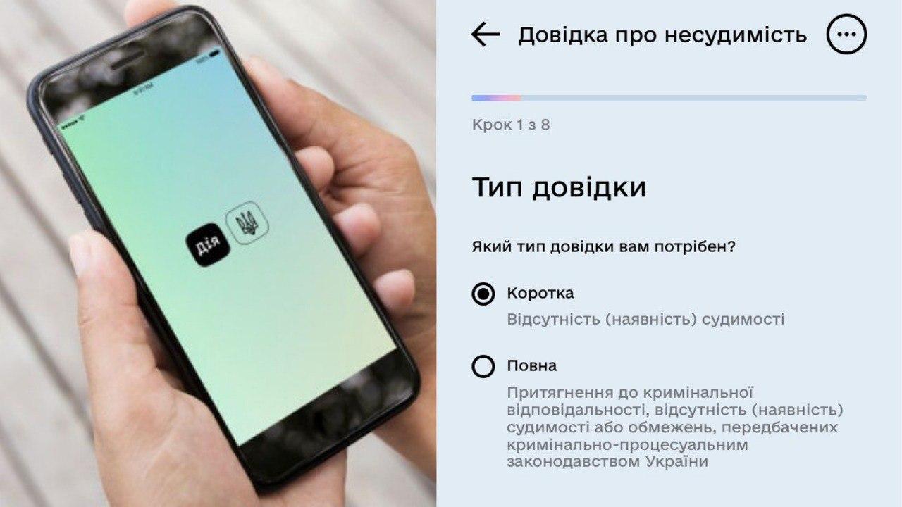 Паперовий витяг про несудимість з апостилем тепер можна замовити у Дії