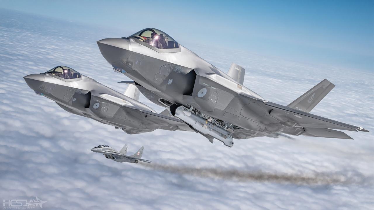 Нідерландські винищувачі F-35 почали патрулювання в Польщі