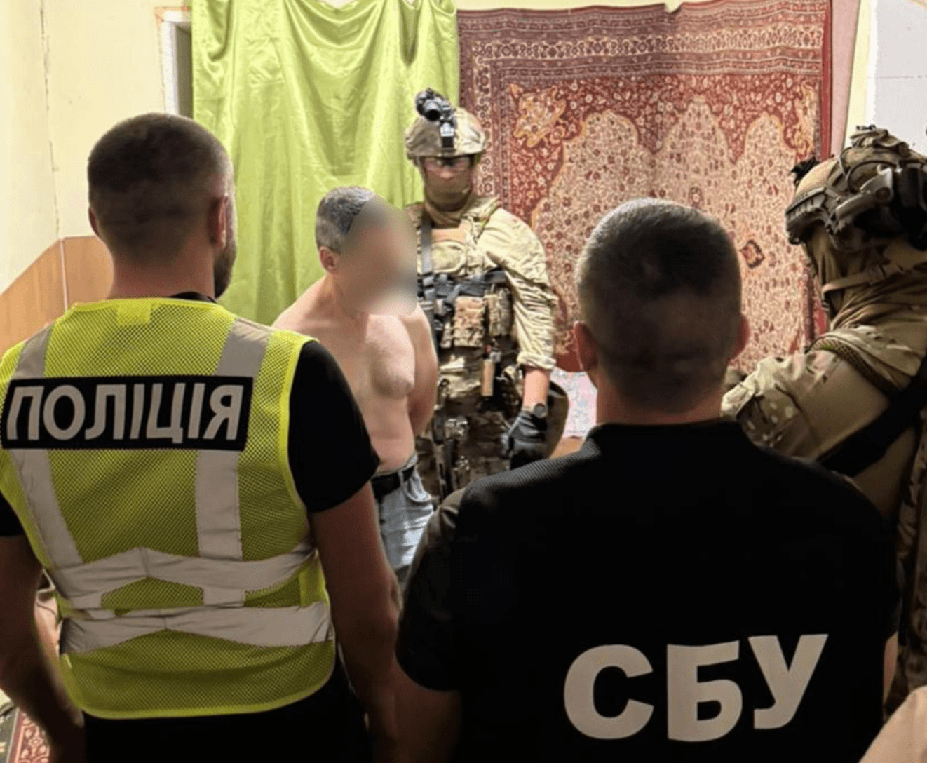 Оприлюднені кадри затримання ймовірного вбивці Андрія Парубія