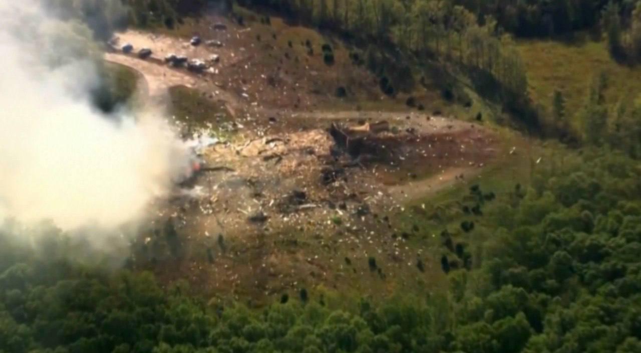 У США вибухнув завод із виробництва вибухівки