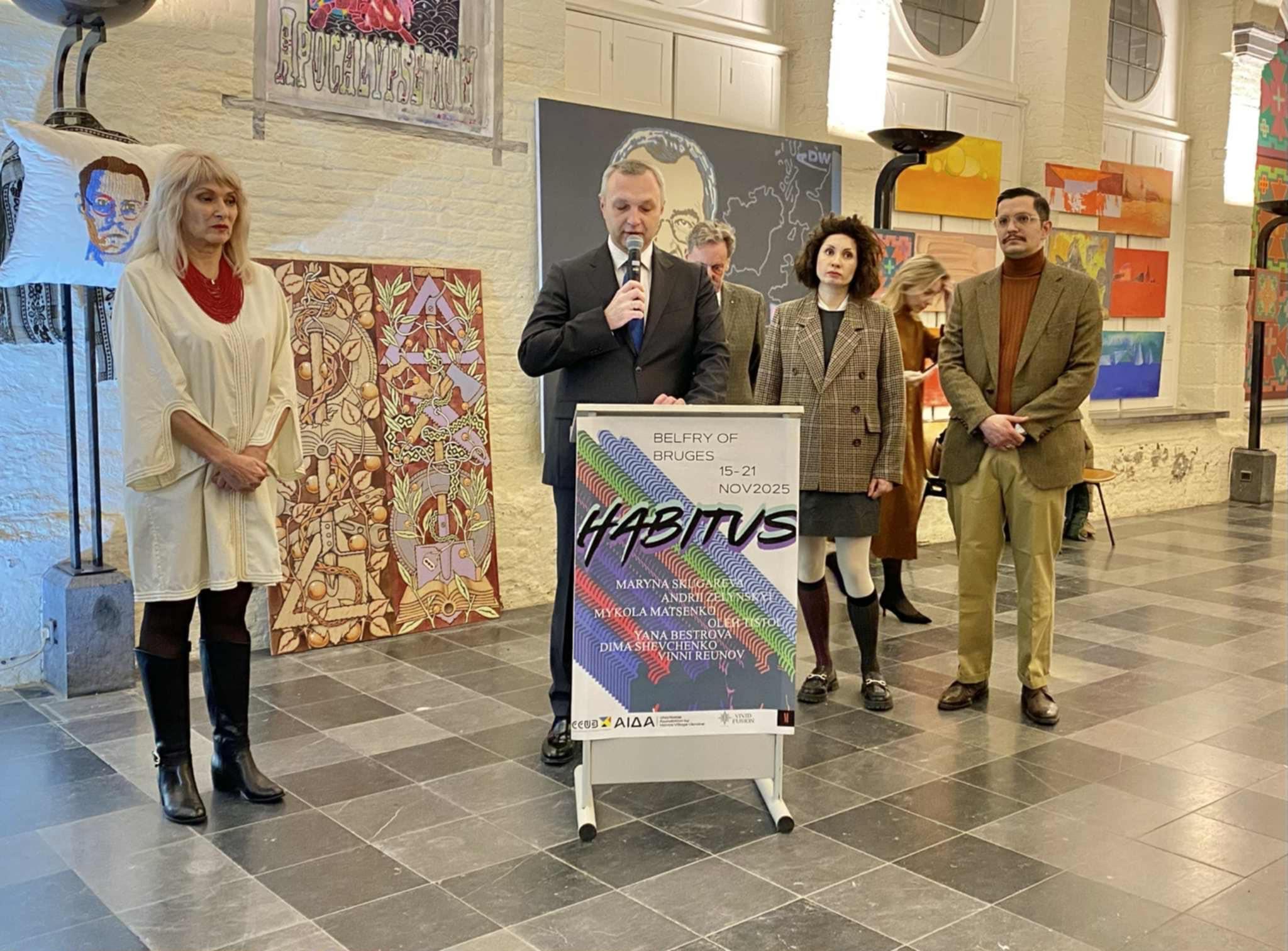 У Брюгге відкрили виставку українського мистецтва «HABITUS»