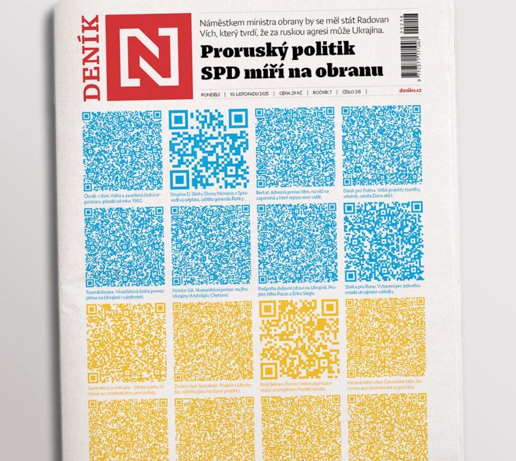 Чеська газета пішла проти спікера парламенту через український прапор
